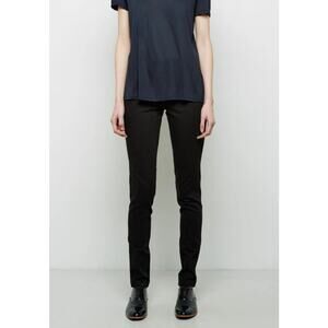 The Row Denim Legging Black Stretch Twill Pull-On Jeans Pants Medium NWT